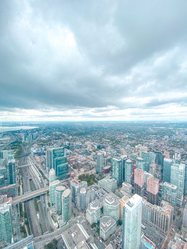 View on Toronto from CN Tower